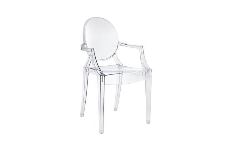 Fauteuil Louis Ghost (Kartell, 2000).