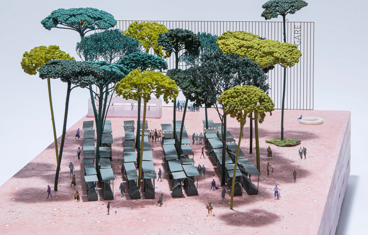 Des maquettes ont été réalisées et photographiées pour illustrer l’ouvrage coordoné par l’agence TVK.