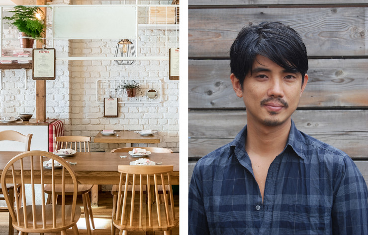 RedFarm à Covent Garden, à Londres, un restaurant conçu par Jun Aizaki.