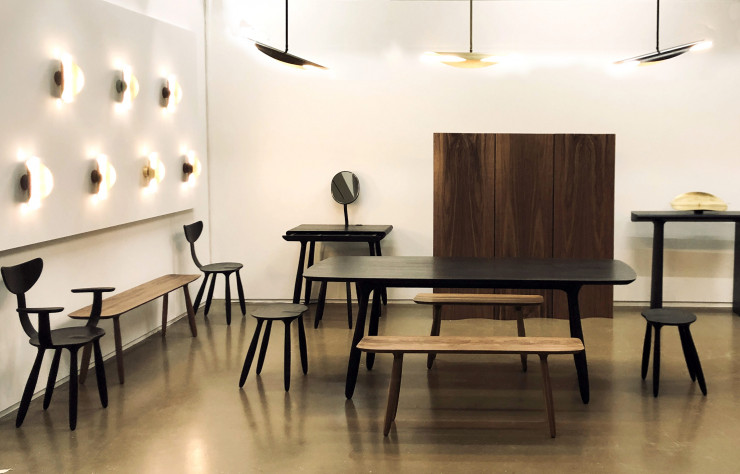 Sur le stand de Victoria Magniant.