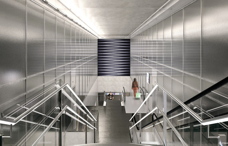 Réputé pour ses installations sonores et lumineuses, le studio Nonotak, né à Paris en 2011, s’associe à Franklin Azzi Architecture au sein de la gare de Chevilly-Trois-Communes.