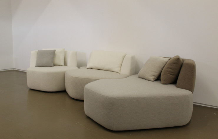 Le canapé d’Eric Gizard pour Plumbum.