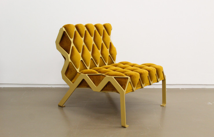 Fauteuil Matrice du studio Tawla (Plumbum).