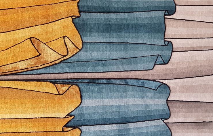 Tapis Plissé de Cristina Celestino (cc-tapis).