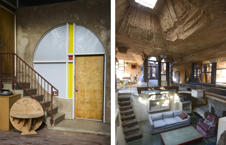 Du béton, du bois, du verre ou du Plexiglas, des formes simples, des couleurs primaires… L’esthétique du village, à l’intérieur comme à l’extérieur, ne fait pas dans la dentelle et va à l’essentiel.