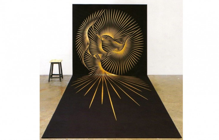 Tapis Radiant de Céline Sorigué et Alexandre Leu (Anne Jacquemin Salmon).