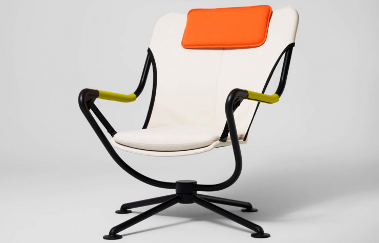 La Waver Chair de Konstantin Grcic (2011, Vitra).