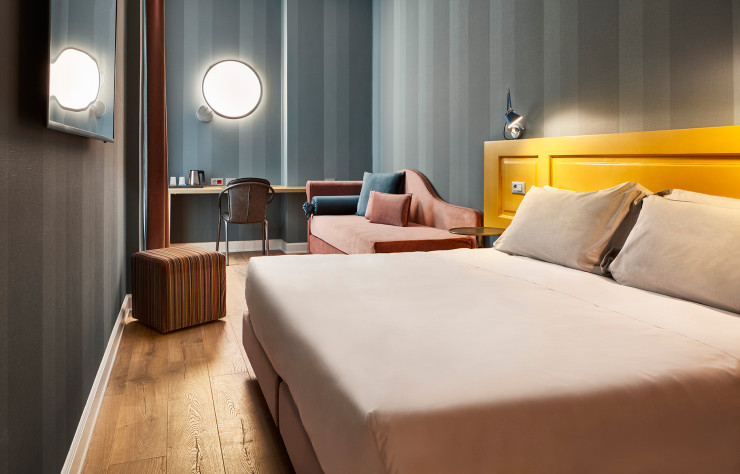 Au Modernist Hotel, place aux classiques d’Artemide.