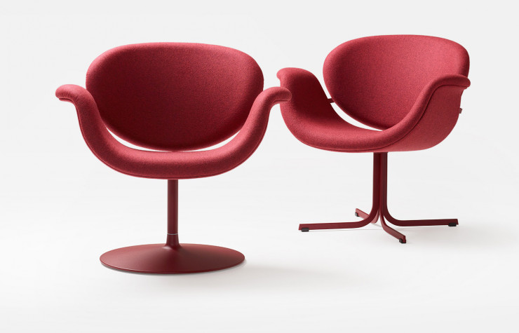 Réédition par Artifort du fauteuil Tulip Midi (1960).