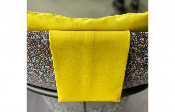 Combinaison de tissus Raf Simmons pour Kvadrat.