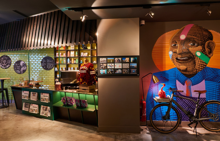 Alex Toledano a, lui, invité les artistes à investir le 25hours Hotel Terminus Nord.