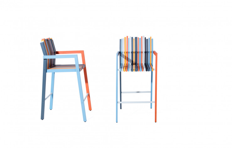 Tabourets da collection « Manhattan » par Livintwist.