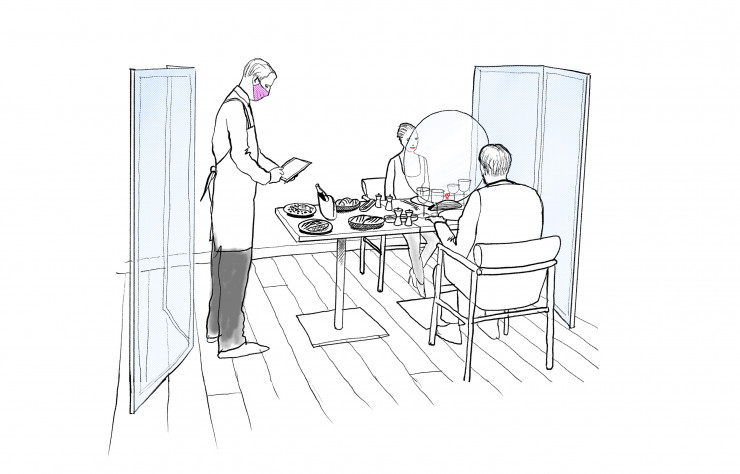 Le restaurant de demain imaginé par Patrick Jouin ne ressemble pas à un film de sci-fi.