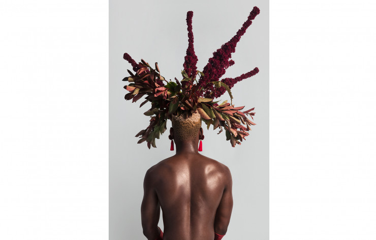 Him to You (2018), un portrait de Lakin Ogunbanwo. Niki Cryan Gallery (Lagos).
