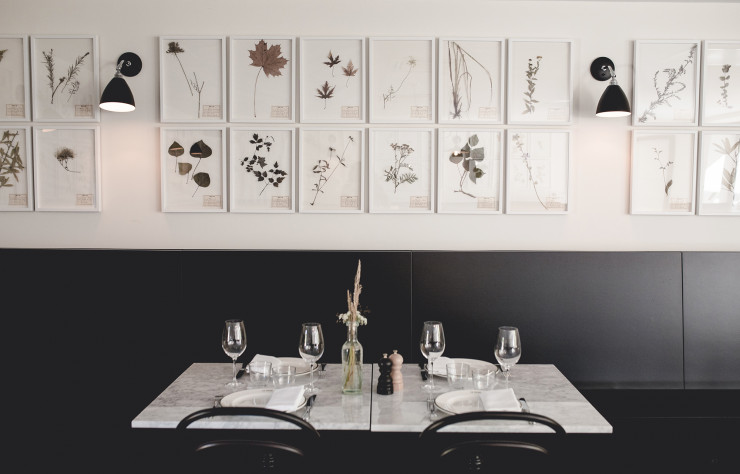 Le Clark, le restaurant du Barn.