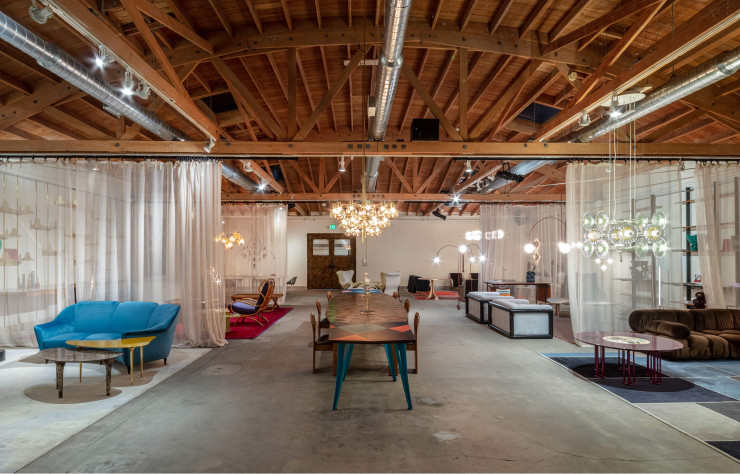 Le « Squat » de Nilufar, un mix singulier de design vintage et contemporain.
