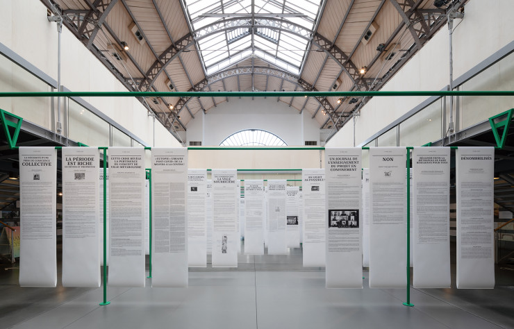 Née en ligne, l’exposition « Et demain, on fait quoi ? » se visite désormais au Pavillon de l’Arsenal.