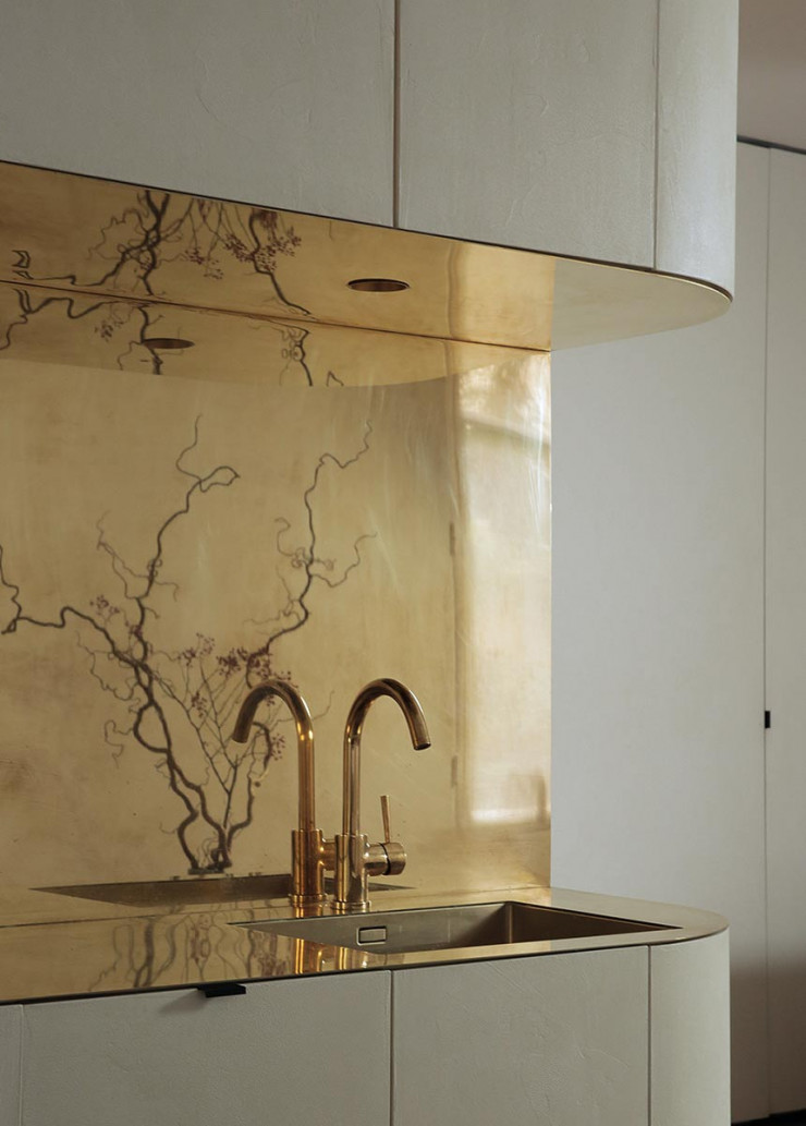 Le même appartement où Emmanuelle Simon a pu démontrer la précision de son travail.