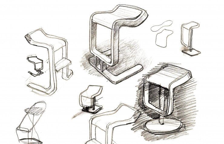 Le premier croquis de LEM est dessiné en 1996.