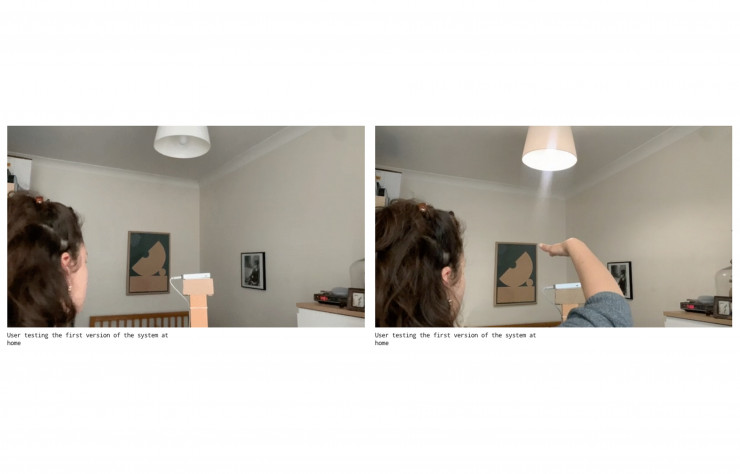 Light Gestures assimile des gestes liés à l’allumage ou à l’extinction de la lumière.