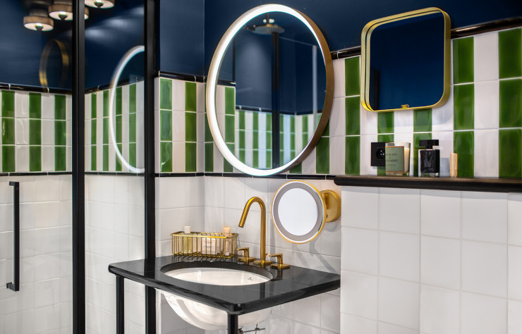 L’une des 63 salles de bains du Chouchou.