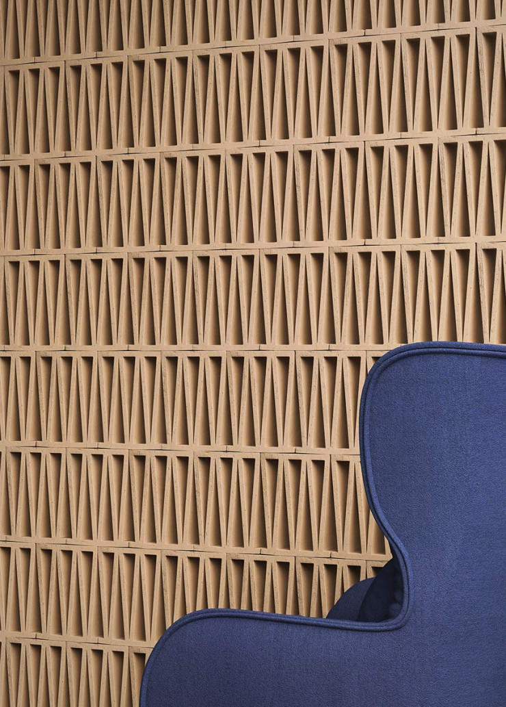 La collection « Celosia », chez Mutina, revisite la terre cuite pour en faire un élément d’architecture inédit.