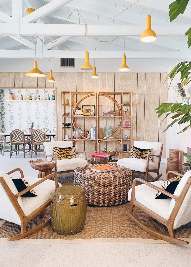 Les Cactus arborent un style à la fois vintage et contemporain.