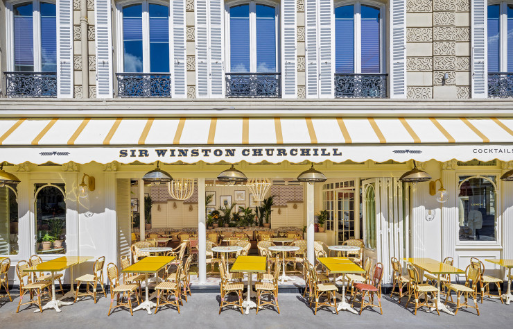 La terrasse du Sir Winston Churchill est prête pour l’été !