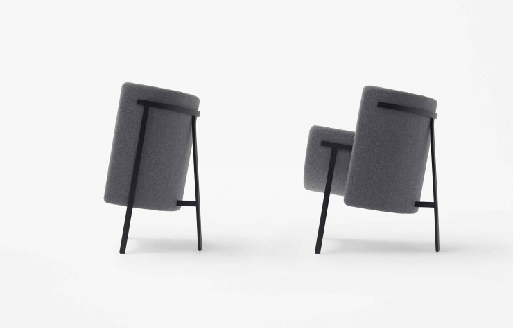 Fauteuils Kite de nendo (2020, Stellar Works).