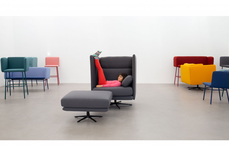 Il est même possible de créer de confortables fauteuils…