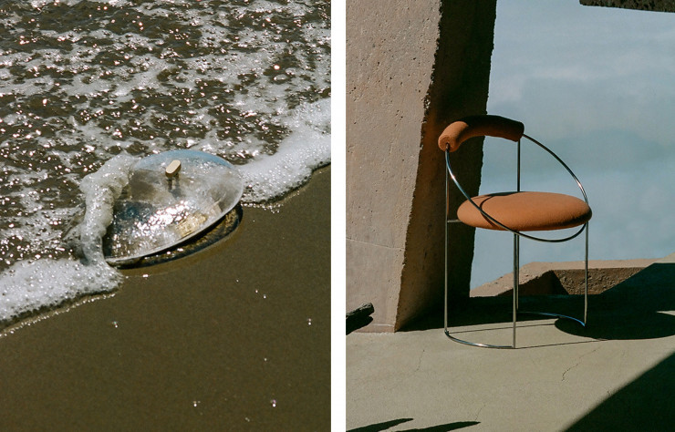 Applique Coquille et Chaise Eclipse.