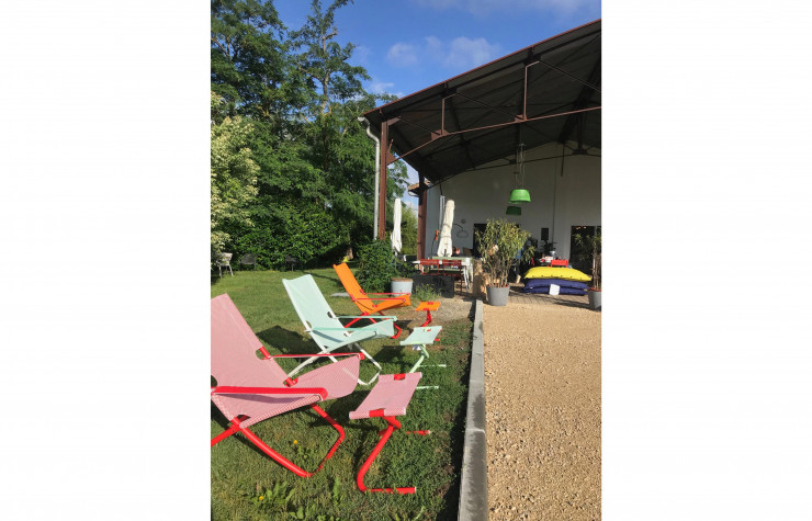 A l’extérieur, Trentotto propose des espaces de détente.