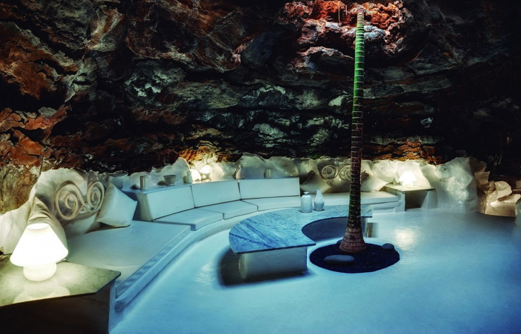 Vue de la Fondation Cesar Manrique, établie en 1983 par le peintre, architecte et sculpteur, sur l’île de Lanzarote dans les Canaries.