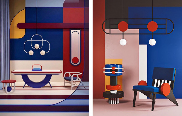 Collections «Itten » et « Dakhota ».