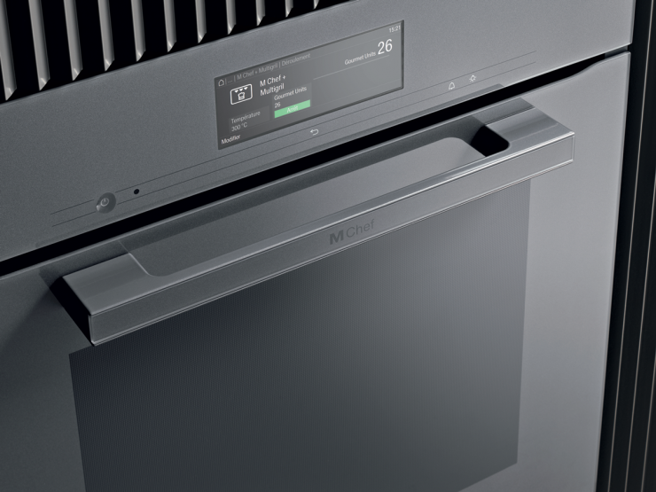 La technologie M Chef, pour cuire simultanément et à la perfection divers aliments et réduire le temps de cuisson.