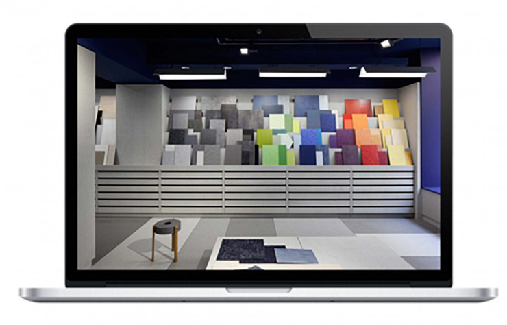 Mobilier et décoration façonneront l’identité de chaque stand virtuel, comme dans le plus traditionnel des salons.