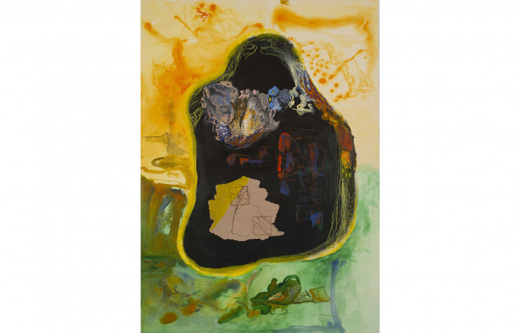 Time and Again (2019), de Jorge Queiroz. Techniques mixtes sur papier. Galerie Nathalie Obadia (Paris, Bruxelles).