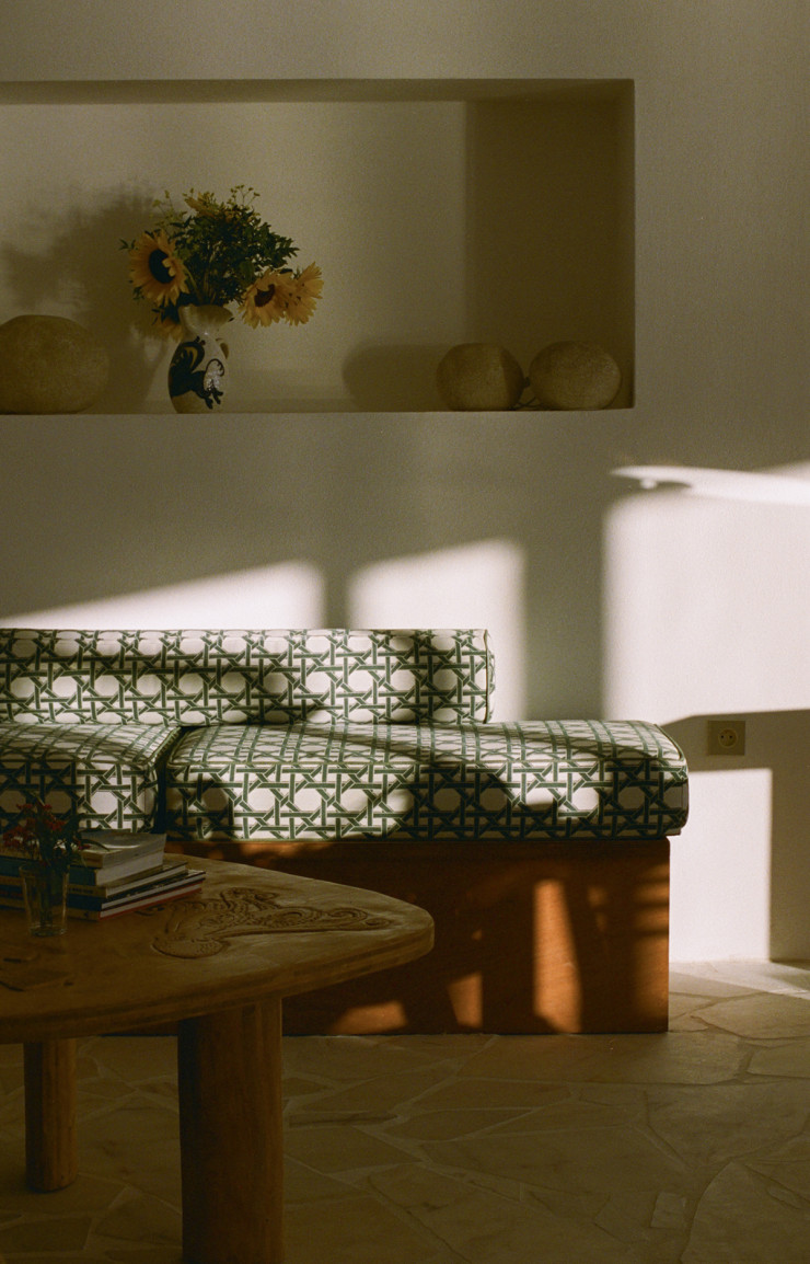 Tissu Cannage californien de la Maison Thevenon x Casa Lopez.