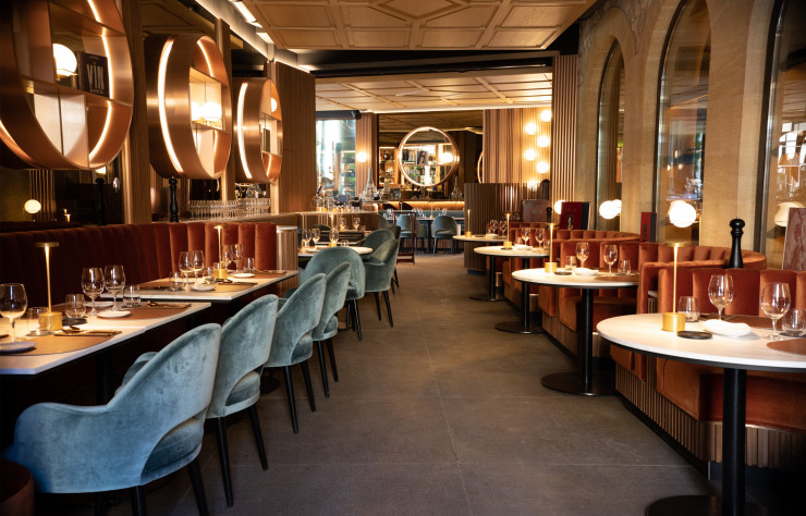 Un lieu haute couture pour une gastronomie fine et raffinée.