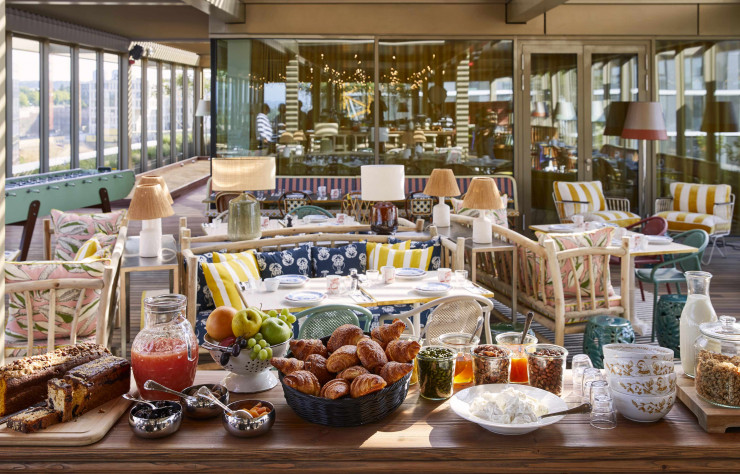 Le buffet du petit-déjeuner, un passage obligé…