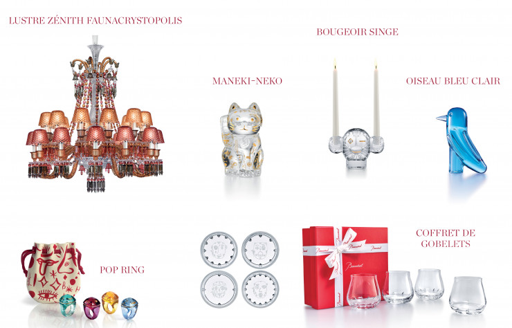 Les autres objets de la collection Faunacrystopolis de Jaime Hayon (Baccarat).