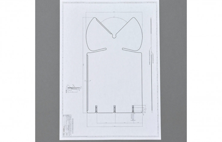 Le croquis – limpide – de la Chiara.