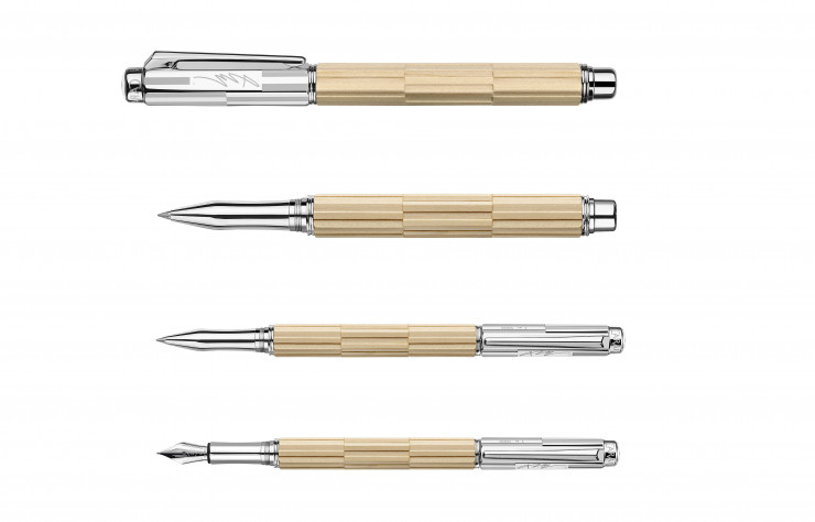 La collection Varius de Kengo Kuma au grand complet (Caran d’Ache).