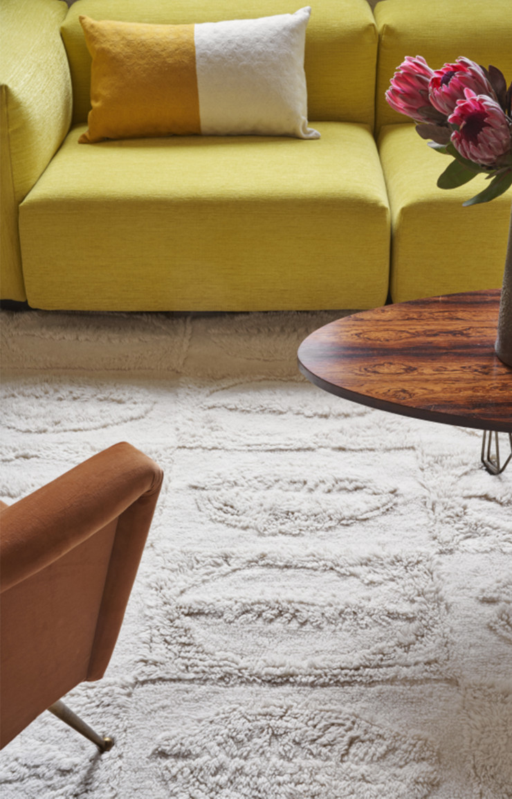 La gamme dans un design intérieur contemporain.