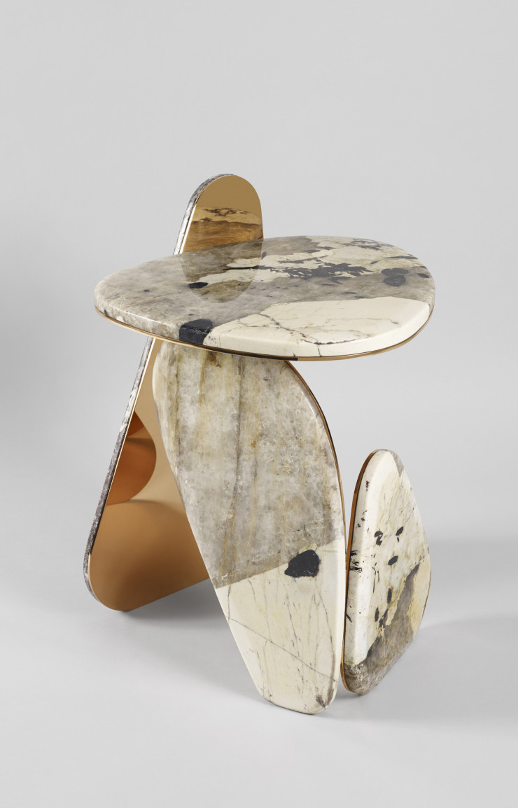 JinYe Side Table #1 du Studio MVW.