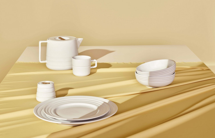 Vaisselle de la collection NJRD (2020).
