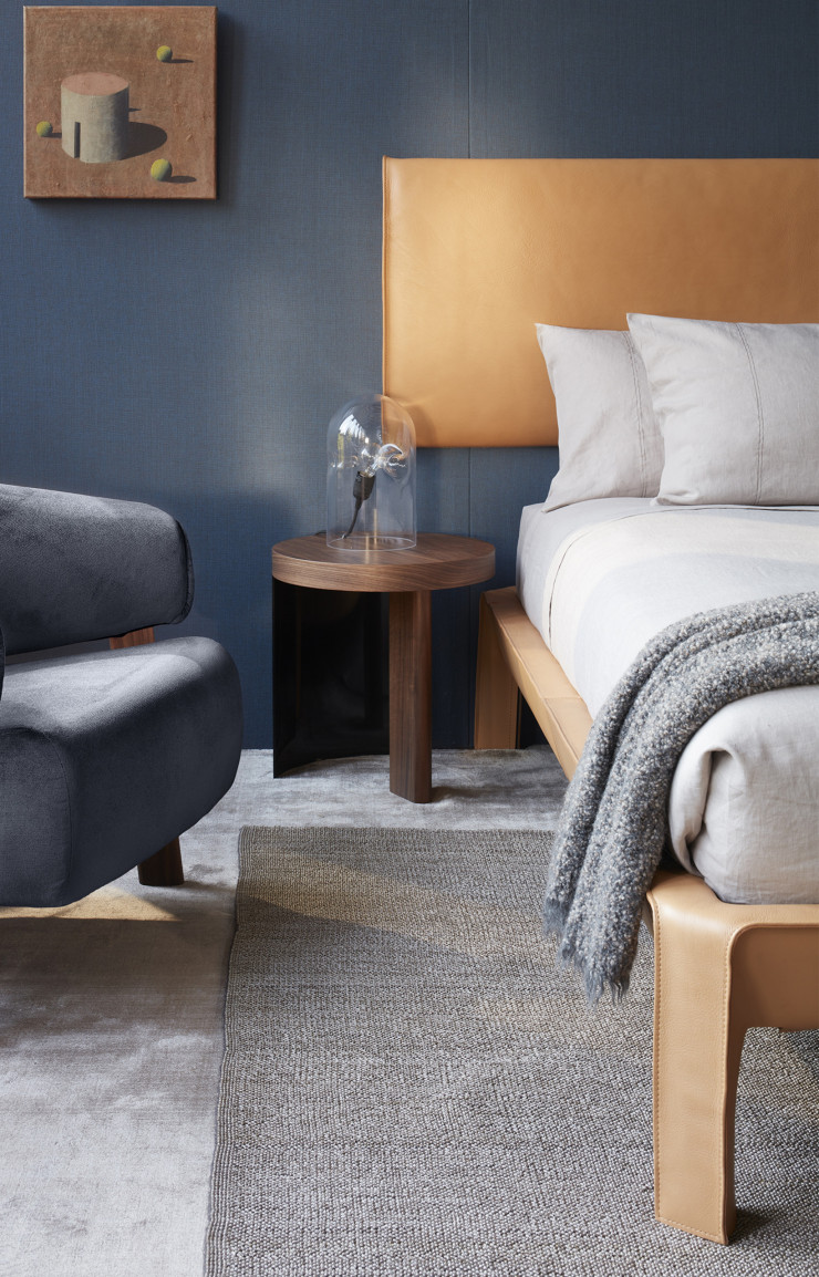 La collection « Bio-mbo », de Patricia Urquiola (Cassina), se décline en un lit et une table de chevet, dont les vertus ne sont pas qu’esthétiques.