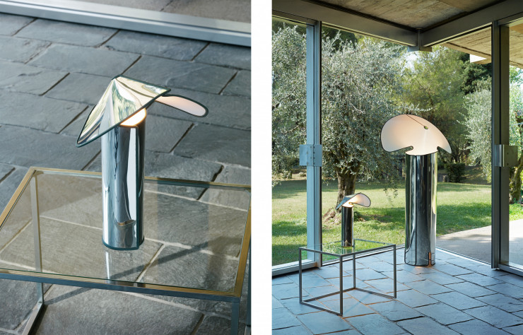 Quelle que soit la taille que le magicien Mario Bellini donne à sa lampe, celle-ci conserve son aura de star.