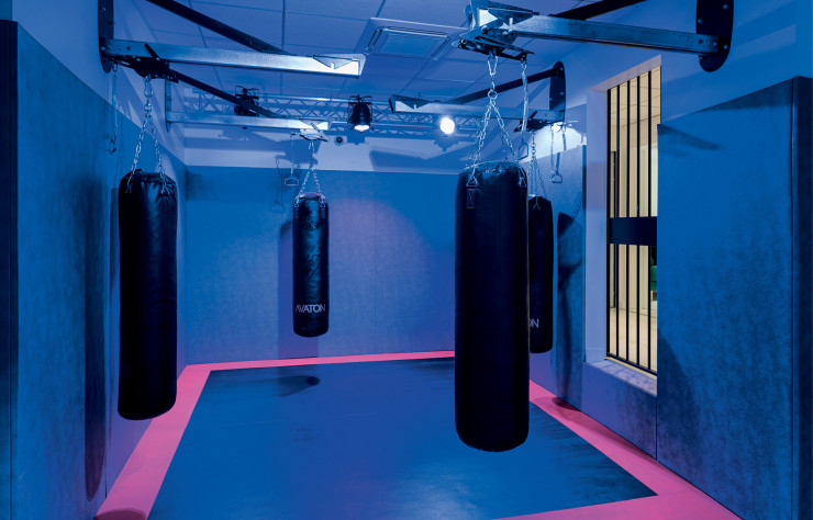 Parmi les services proposés par Avaton, la salle de boxe.