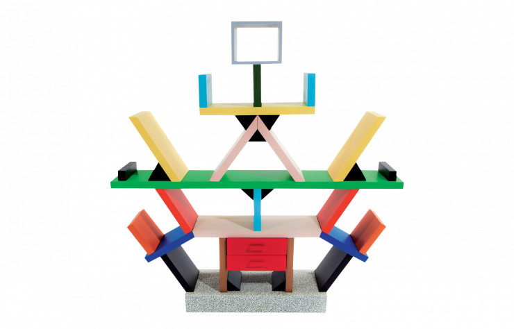Bibliotheque Carlton de Ettore Sottsass (1981).